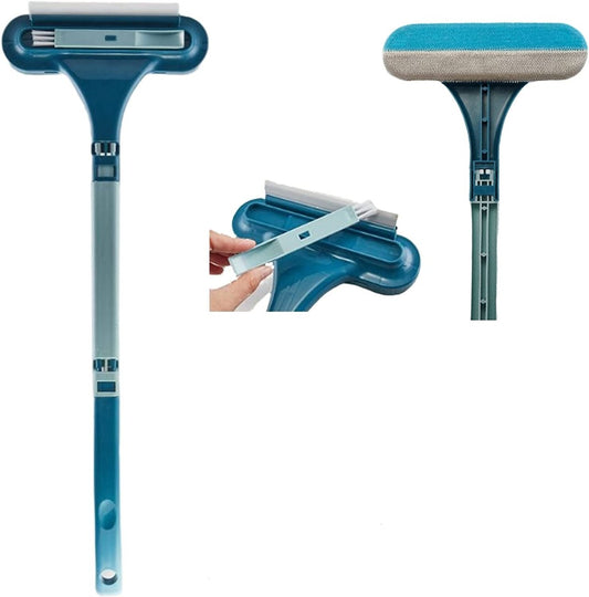 2 - in - 1 Multiborstel voor Huisdieren – Duurzaam, Compact & Ergonomisch Ontwerp - Hebbr