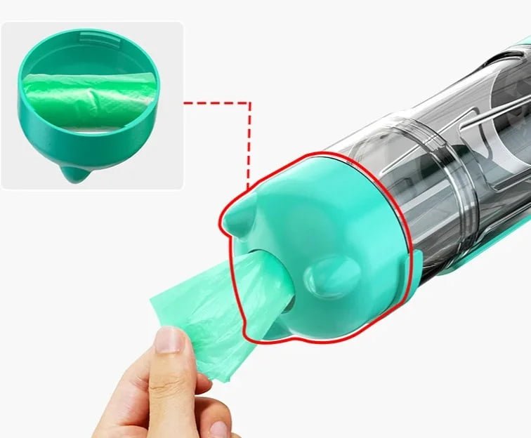 3 in 1 Honden Drinkfles - Hebbr