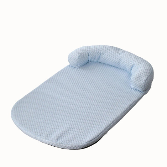 Ademend Hondenbed voor Grote Honden - Koel IJszijde met Antislip Onderkant, Machinewasbaar - Hebbr