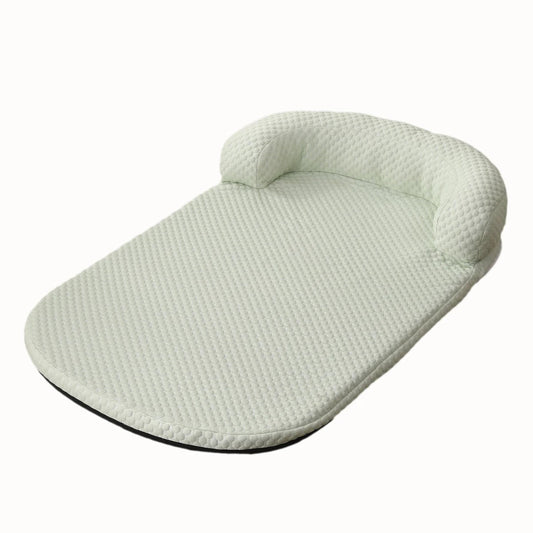 Ademend Hondenbed voor Grote Honden - Koel IJszijde met Antislip Onderkant, Machinewasbaar - Hebbr
