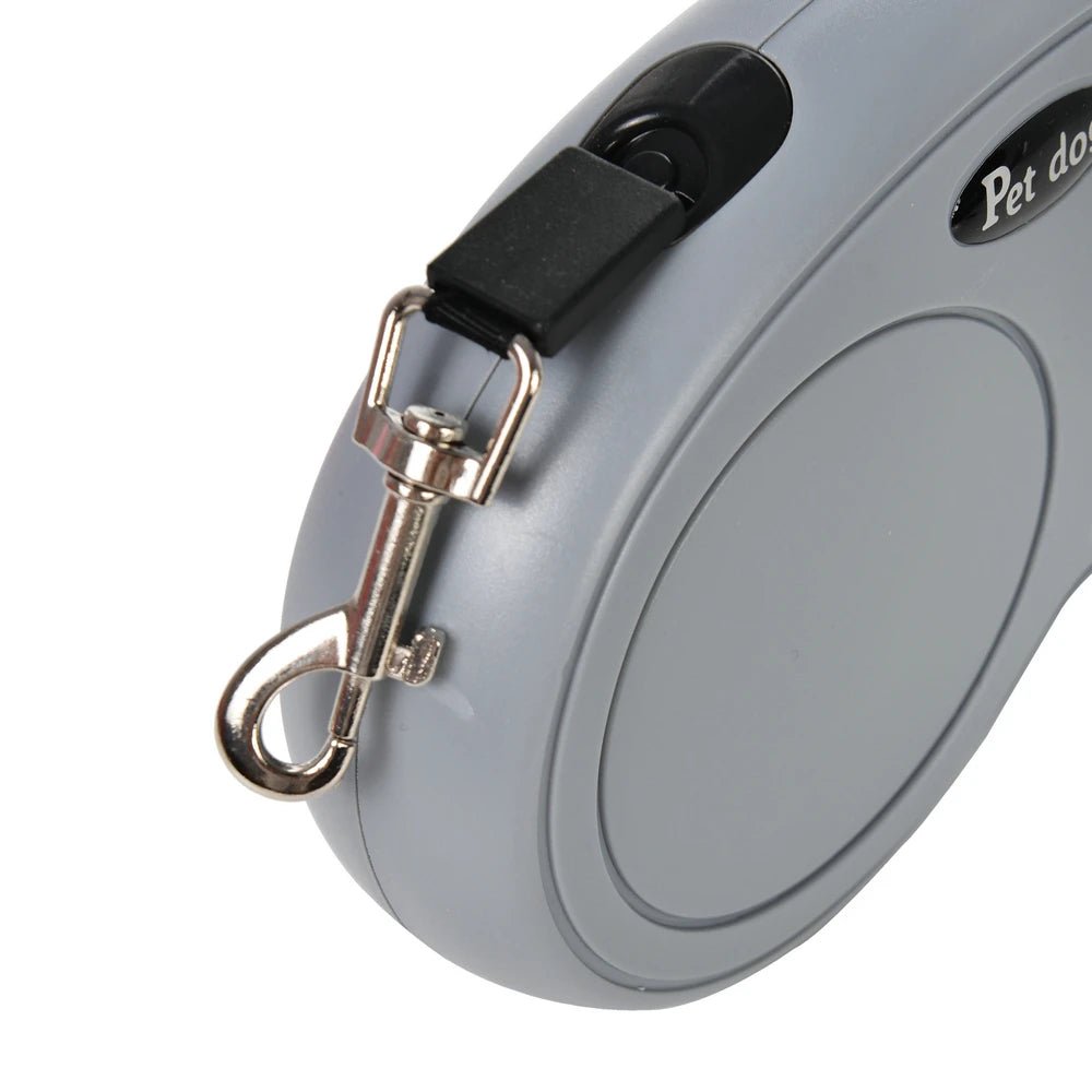 Automatische Flexi Hondenriem, Verstelbaar van Nylon, 3m en 5m, Geschikt voor Kleine en Middelgrote Honden - Hebbr