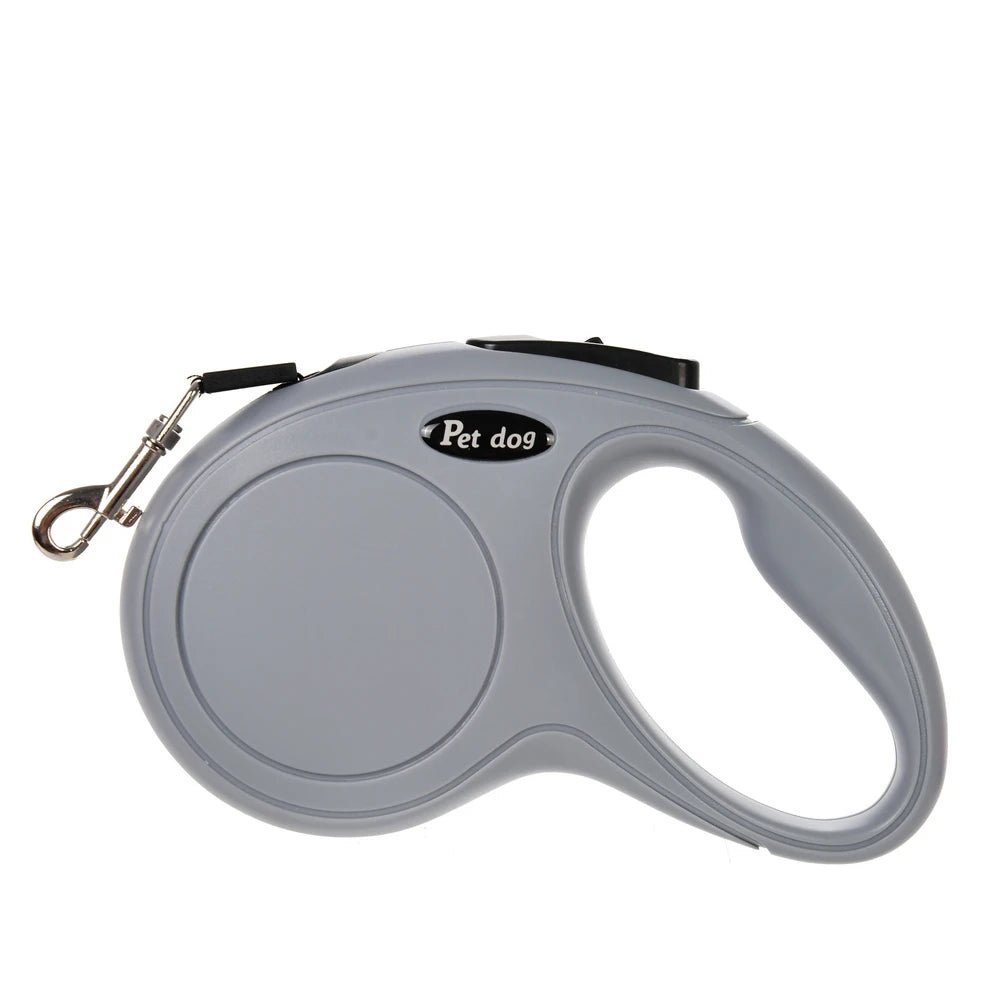 Automatische Flexi Hondenriem, Verstelbaar van Nylon, 3m en 5m, Geschikt voor Kleine en Middelgrote Honden - Hebbr
