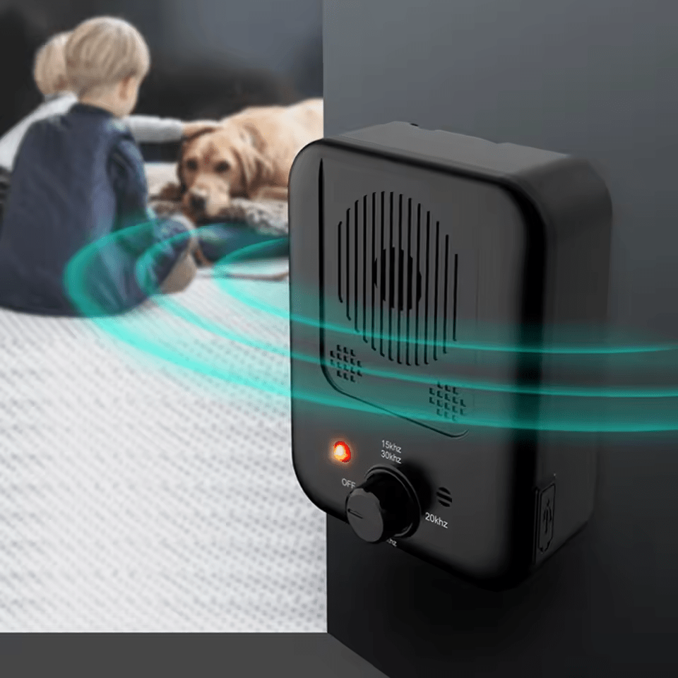 Automatische Hondenbelstopper Met Verstelbare Halsband - Herlaadbare Batterij, Waterdicht, Voor Kleine en Middelgrote Honden - Hebbr