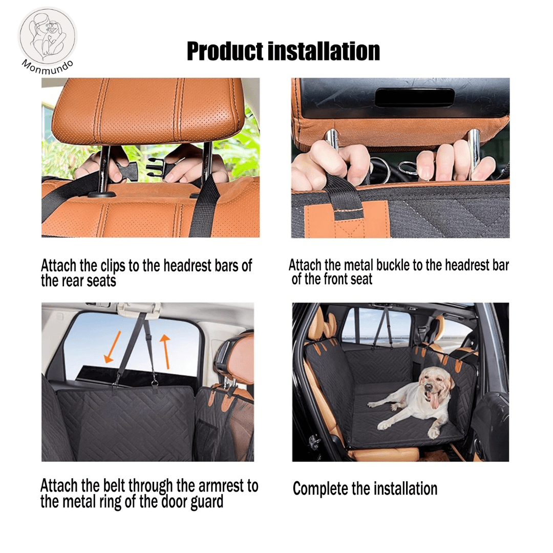 Autostoelhoes voor Huisdieren – Waterdicht, Duurzaam en Comfortabel - Hebbr