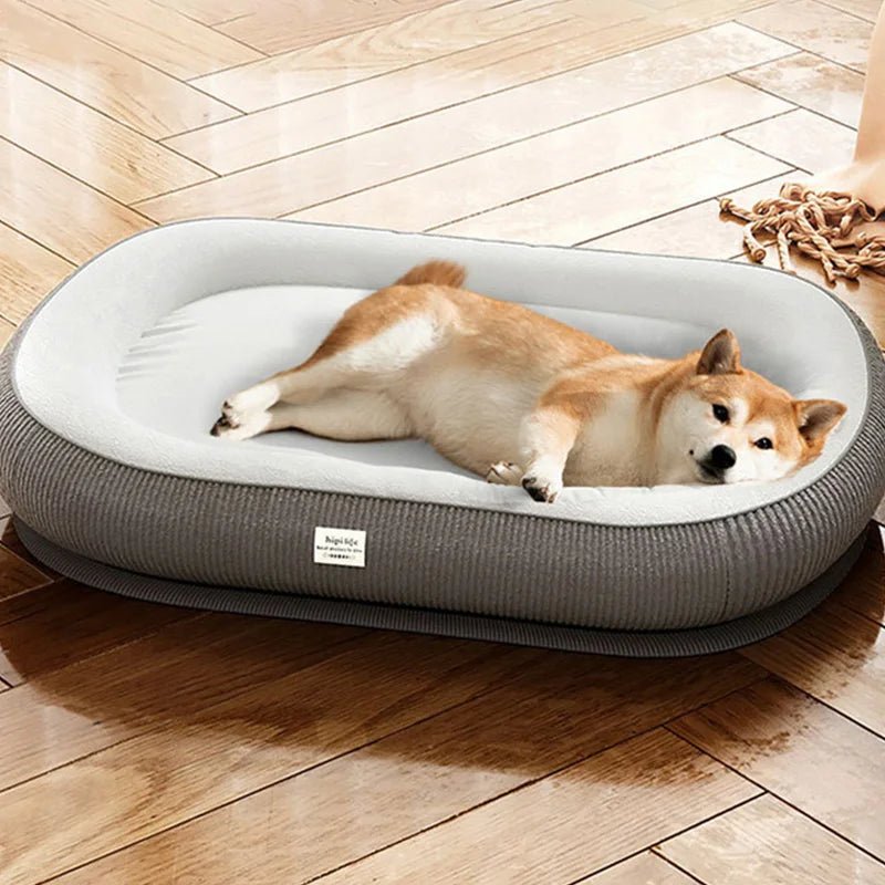 Dikke Orthopedisch Hondenbed met 3D Geheugenschuim - Comfortabel Hondenbedje voor Kleine en Middelgrote Honden - Hebbr