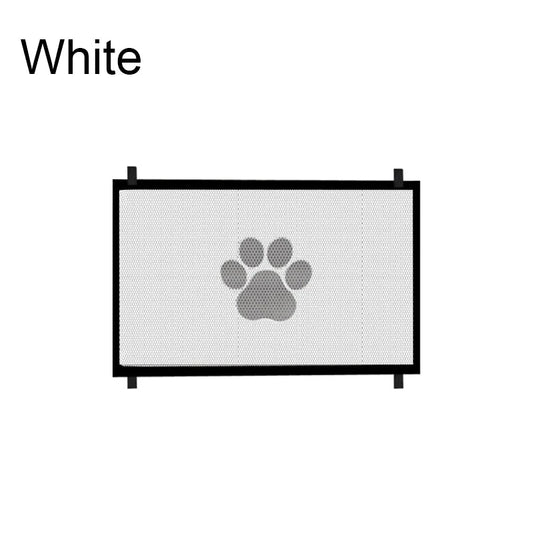 Draagbaar Opvouwbaar Hondenhek van Duurzaam Nylon Mesh - Veiligheidshek voor Honden en Katten, Maat S/L - Hebbr