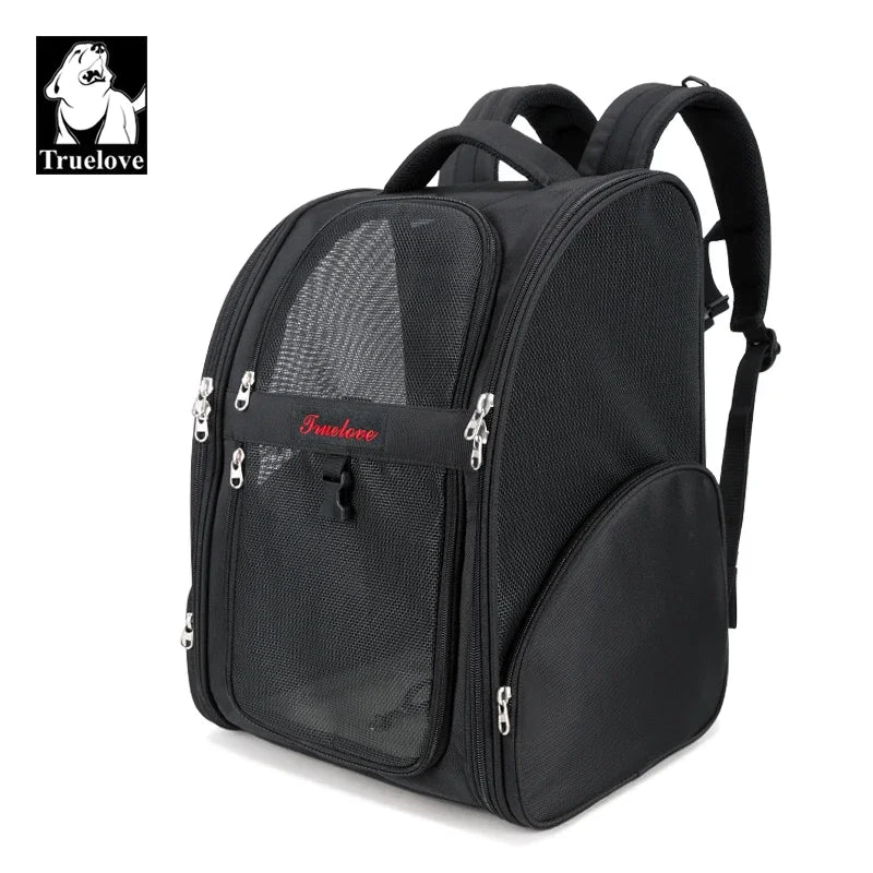 Draagbare Nylon Huisdier Rugzak voor Kleine Honden en Katten - Ademend en Comfortabel voor Reizen - Hebbr