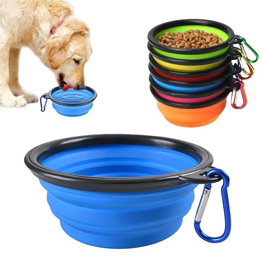 Draagbare Voerbak Hond - Compact en Lichtgewicht, Ideaal voor Honden en Katten - Hebbr