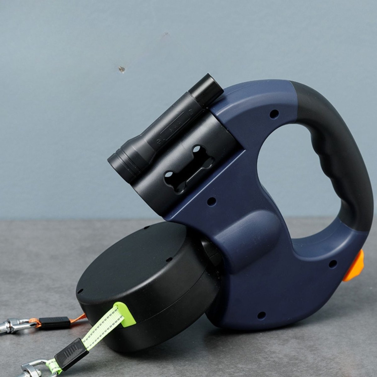 Dubbele Anti - Knoop Hondenriem voor Kleine Honden – Automatische Oprolbare 3m Riem - Hebbr