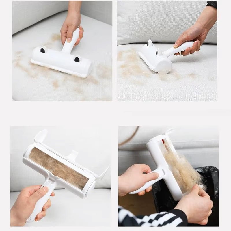 Haarverwijderaar voor huisdieren - Herbruikbare microvezel roller voor meubels en kleding - Hebbr