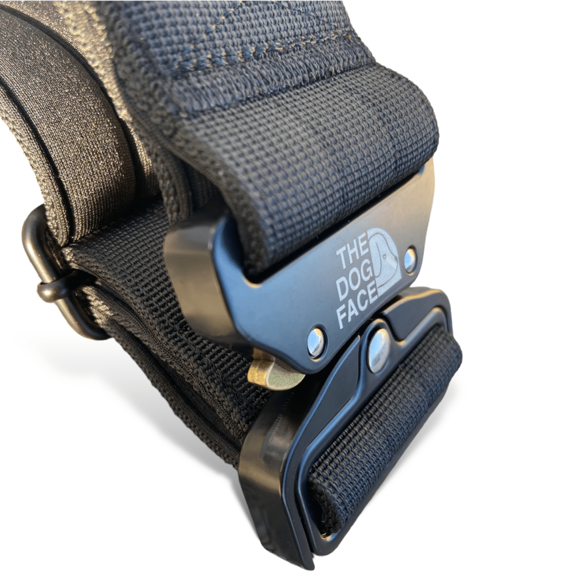 Halsband Hond 50 cm Nylon – Sterk en Comfortabel voor Actieve Honden Zwart - Hebbr