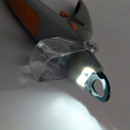 Hond en Kat LED Nagelknipper – Ergonomisch en Veilig Roestvrij Staal - Hebbr