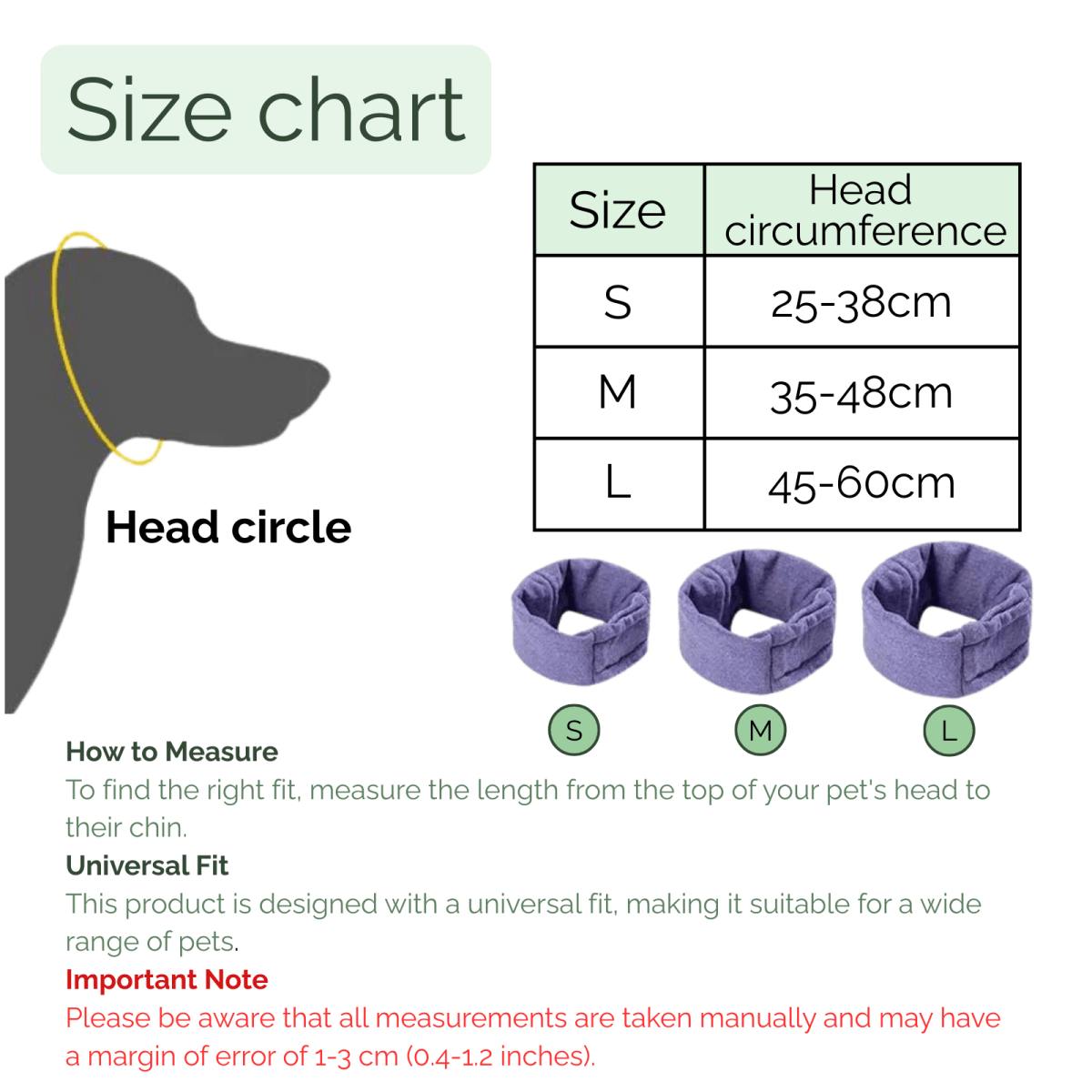 Hond Oorbeschermers – Dempt Geluiden voor Ontspanning Zacht Stof - Hebbr