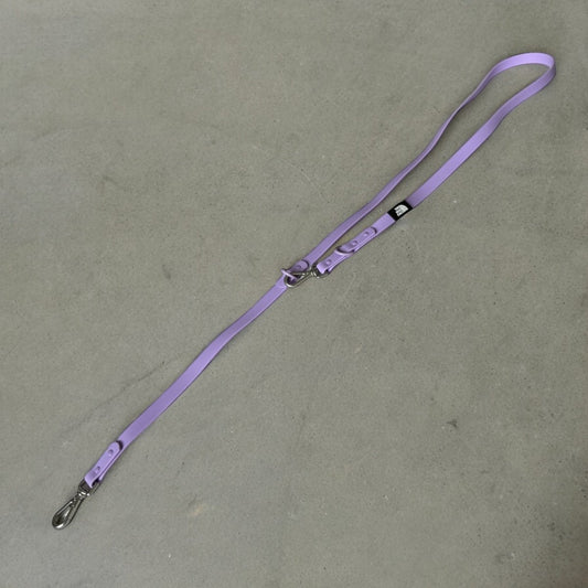 Hond PVC Lijn 152×2 cm – Waterdicht Lavendel met Draaibare Clip - Hebbr