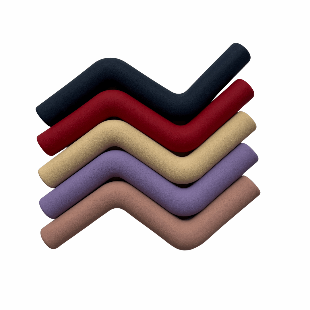 Hond Speeltak 21×3 cm Natuurlijk Rubber – Veilig en Duurzaam Roze - Hebbr