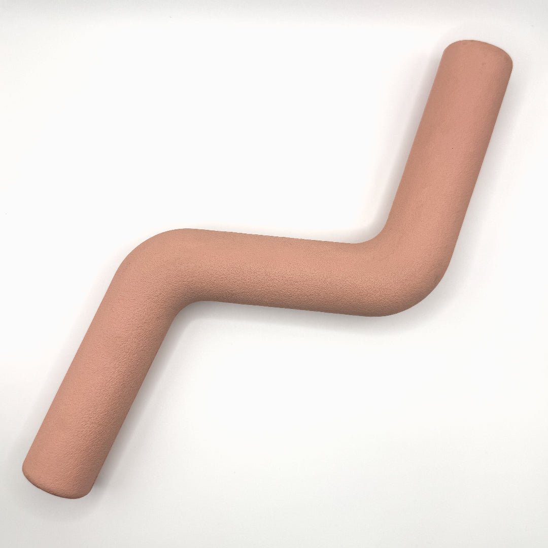 Hond Speeltak 21×3 cm Natuurlijk Rubber – Veilig en Duurzaam Roze - Hebbr