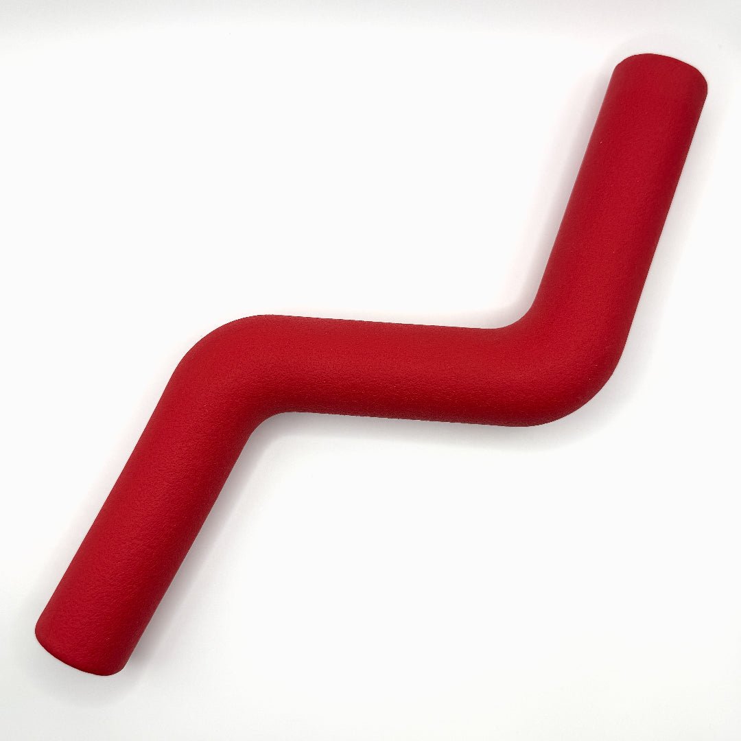 Hond Speeltak 21×3 cm Natuurlijk Rubber – Veilig en Duurzaam Roze - Hebbr