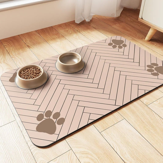 Honden Voedingsmat - Spatbestendig, Sneldrogend & Milieuvriendelijk Materiaal - Hebbr