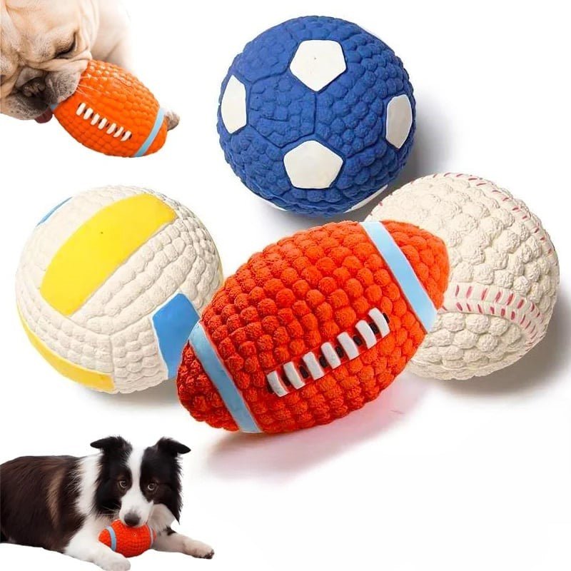 Honden zomerbal - Duurzaam kauwspeelgoed voor actieve honden, zwembaar en gemakkelijk schoon te maken - Hebbr