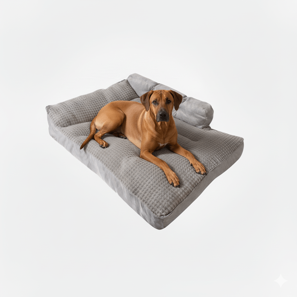 Hondenbed voor Grote Honden - Warm en Comfortabel Hondenmand met Antislip Onderkant, Gemakkelijk te Reinigen - Hebbr
