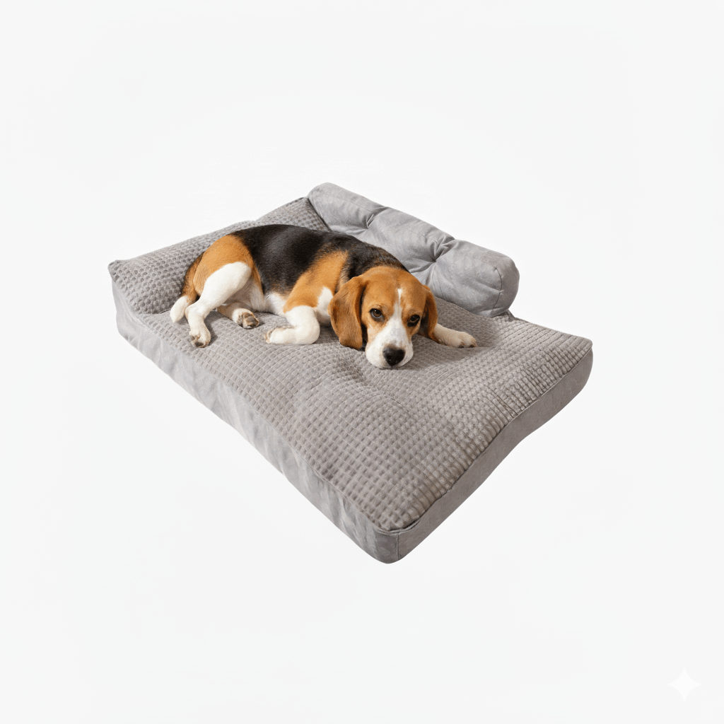 Hondenbed voor Grote Honden - Warm en Comfortabel Hondenmand met Antislip Onderkant, Gemakkelijk te Reinigen - Hebbr