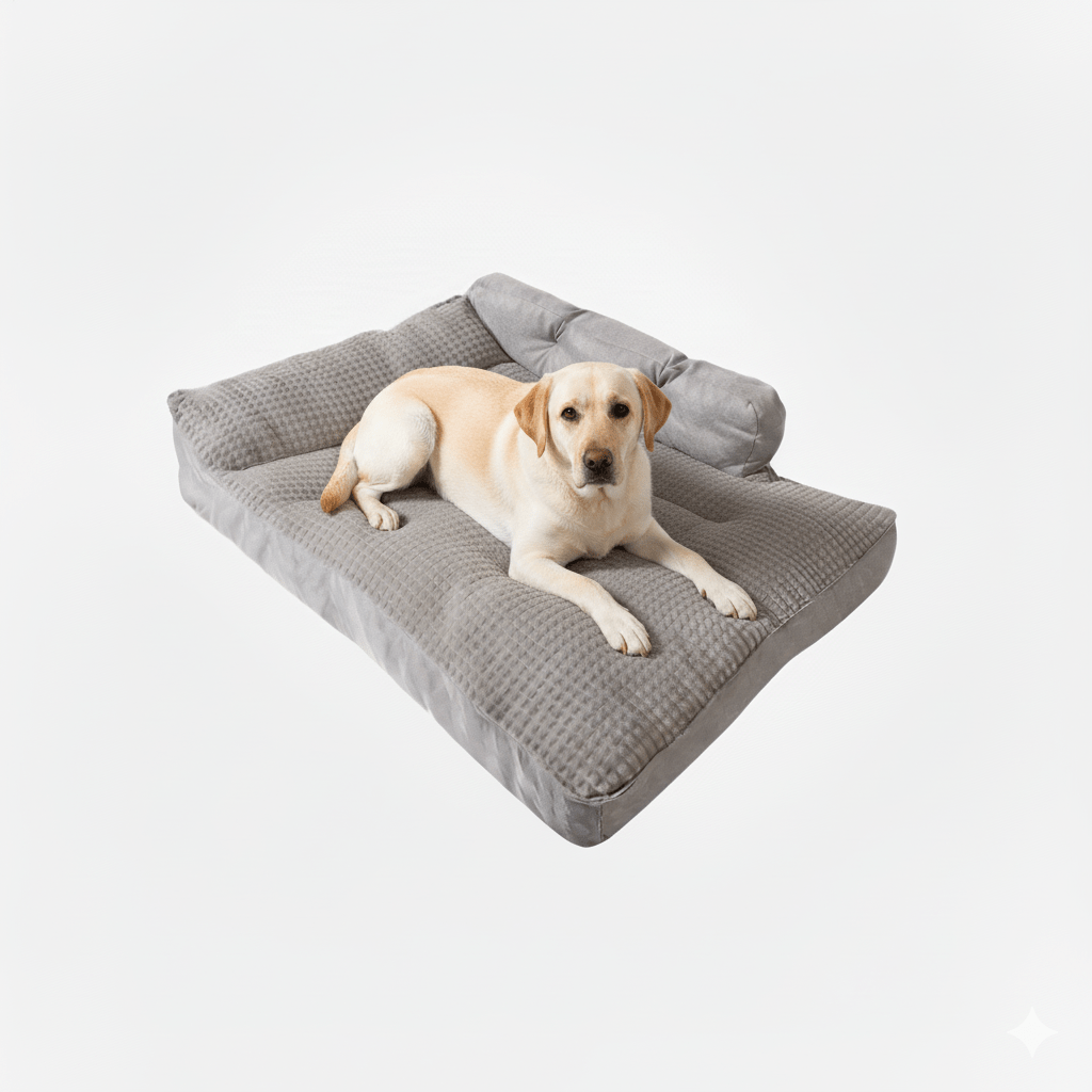 Hondenbed voor Grote Honden - Warm en Comfortabel Hondenmand met Antislip Onderkant, Gemakkelijk te Reinigen - Hebbr