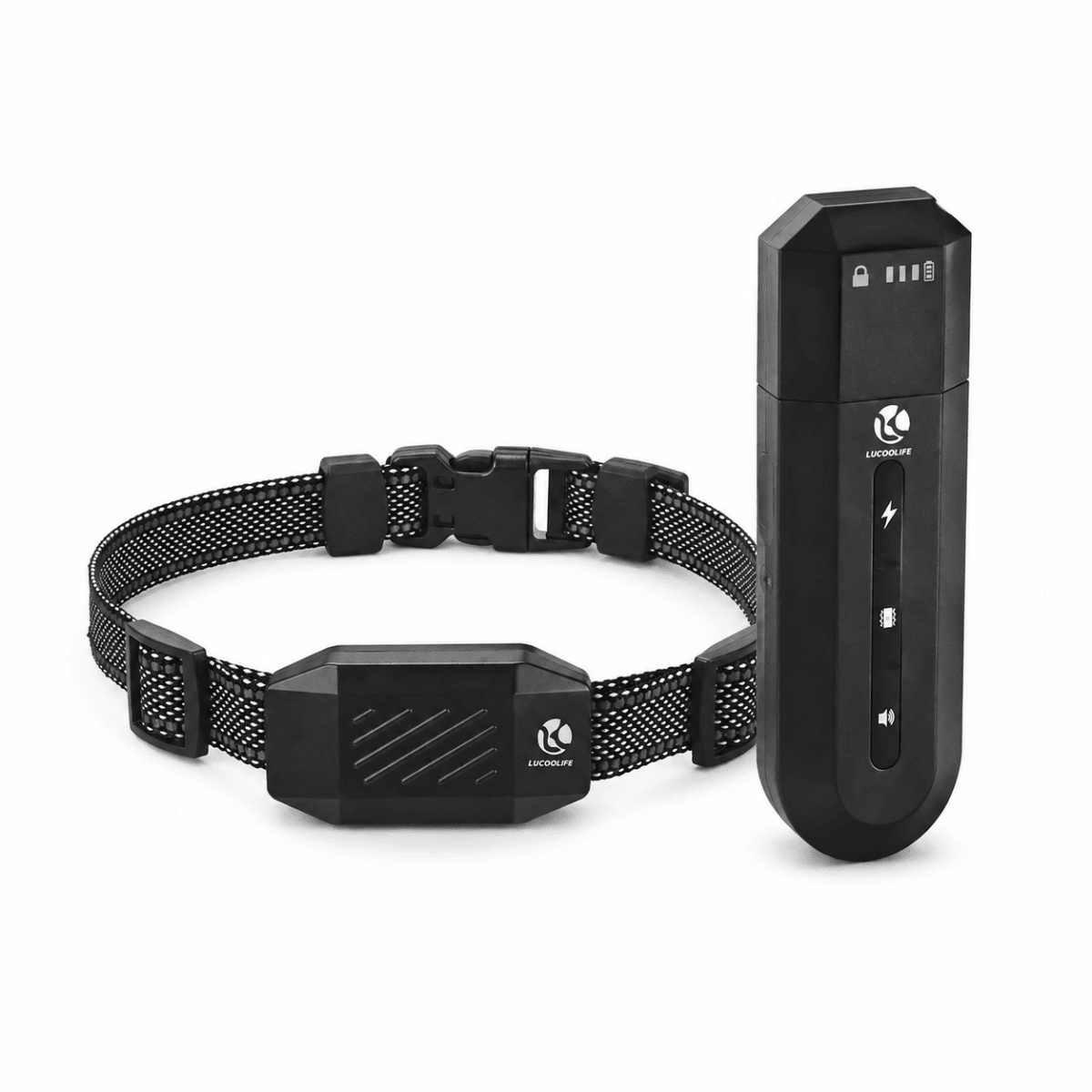 Hondenhalsband | Verstelbaar, Afstandsbediening, 700m Bereik, Voor Training - Hebbr