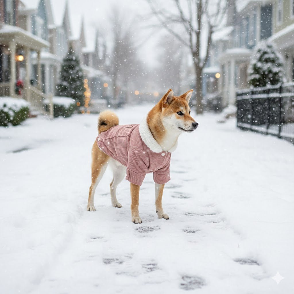 Hondenjas Fleece M – Warm en Comfortabel voor Kleine Honden Grijs - Hebbr