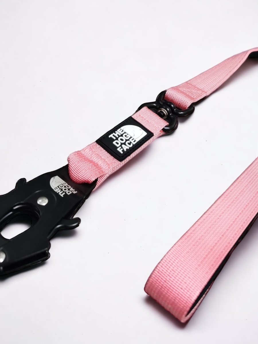 Hondenlijn 1,5 m Nylon – Comfortabele Grip en Wartel Roze - Hebbr