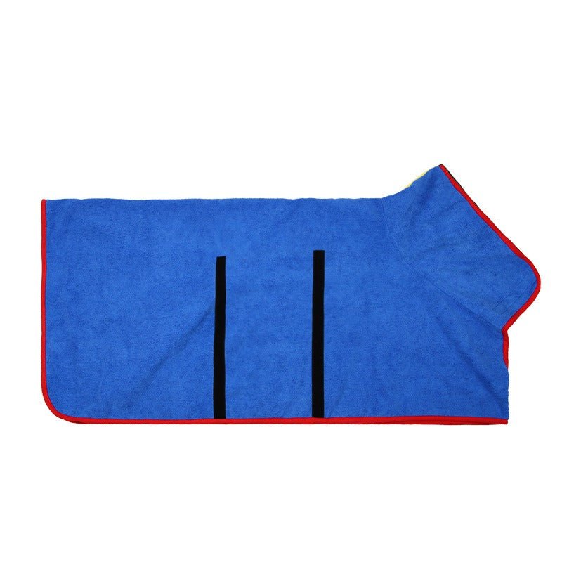 Hondenmantel, Superabsorberend en Wasmachinebestendig, Geschikt voor Alle Rassen - Comfortabele Badjas in Diverse Kleuren - Hebbr
