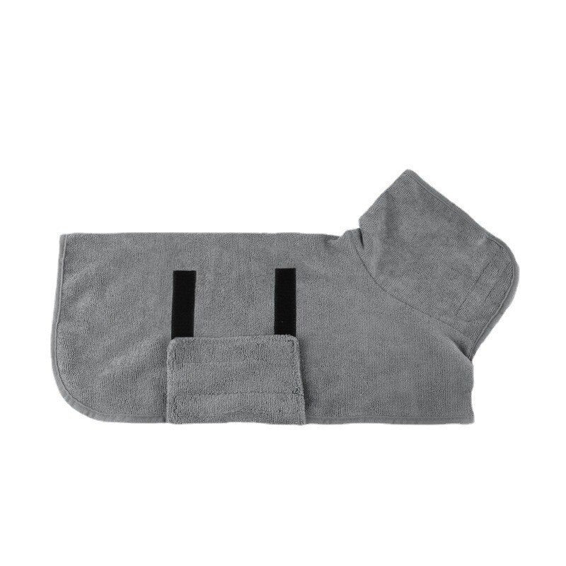 Hondenmantel, Superabsorberend en Wasmachinebestendig, Geschikt voor Alle Rassen - Comfortabele Badjas in Diverse Kleuren - Hebbr