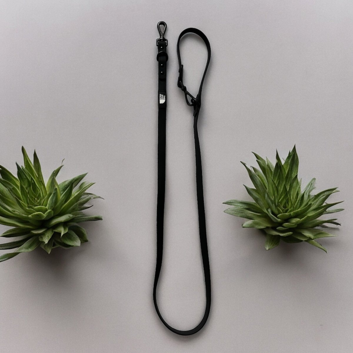 Hondenriem 152 cm Waterdicht PVC – Handsfree en Duurzaam Zwart - Hebbr