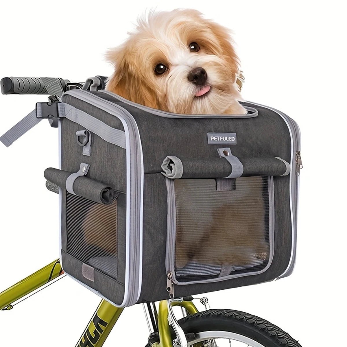 Hondenrugzak en fietstas voor huisdieren - Comfortabel en veelzijdig ontwerp - Hebbr