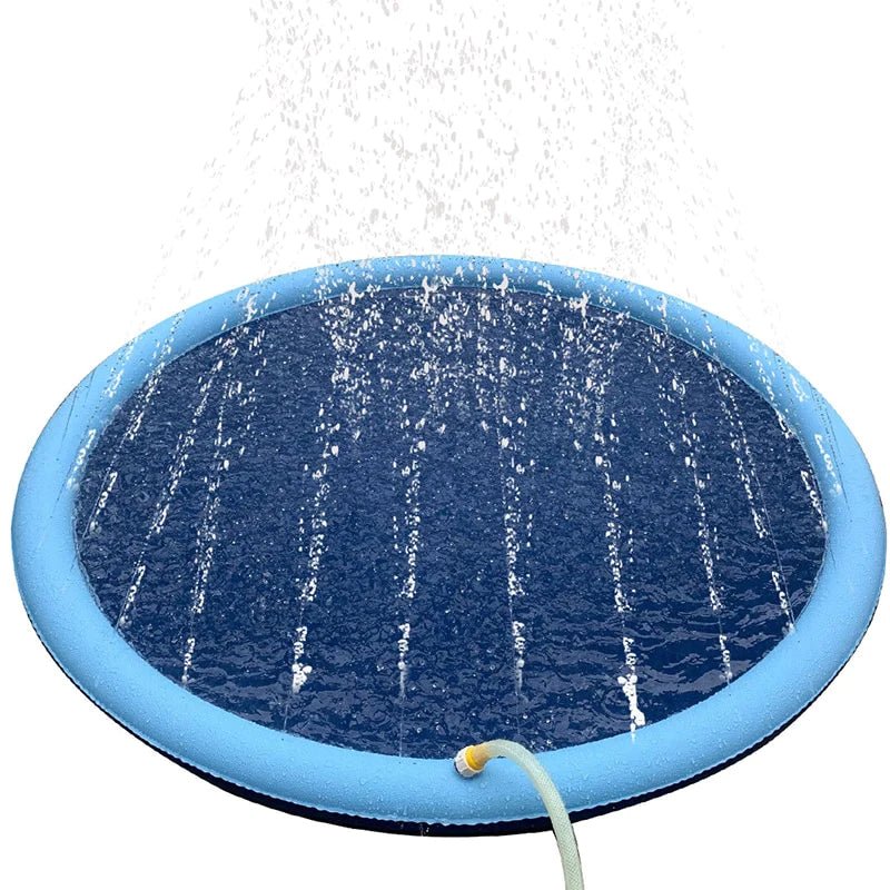 Hondensprinkler voor Spetterplezier en Verkoeling - Duurzaam PVC, Veilig voor Kinderen en Huisdieren - Hebbr