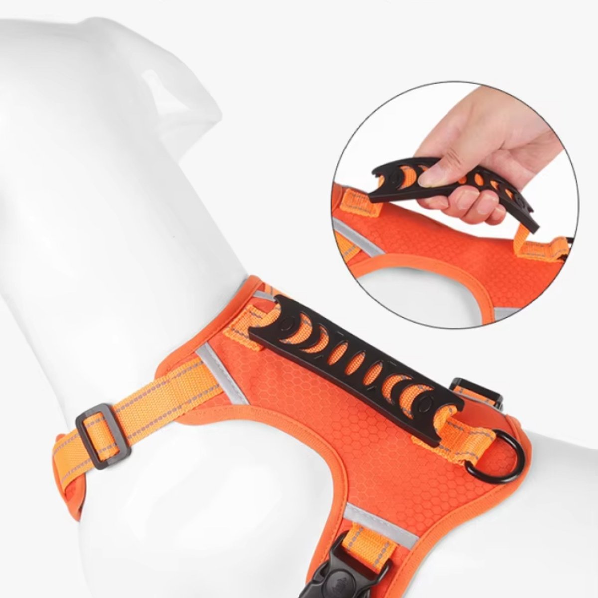 Hondentuig Comfort - Comfortabel wandelen zonder trekken! - Hebbr