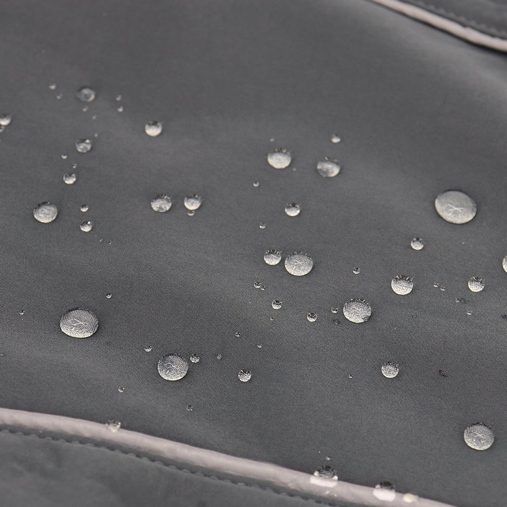 Hondenvest M Waterdicht Polyester – Warm en Reflecterend Oranje - Hebbr