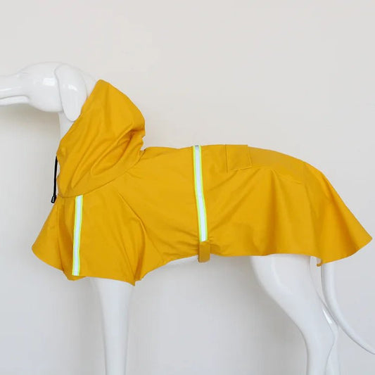 Hugo Hondenjas | Waterdicht, Reflecterend met Capuchon voor Grote Honden - Hebbr
