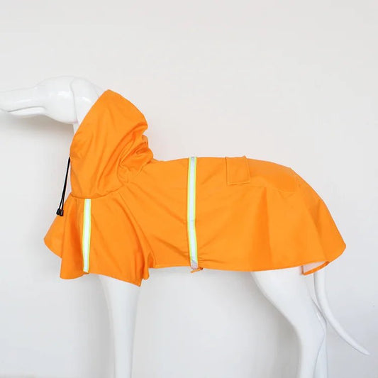 Hugo Hondenjas | Waterdicht, Reflecterend met Capuchon voor Grote Honden - Hebbr