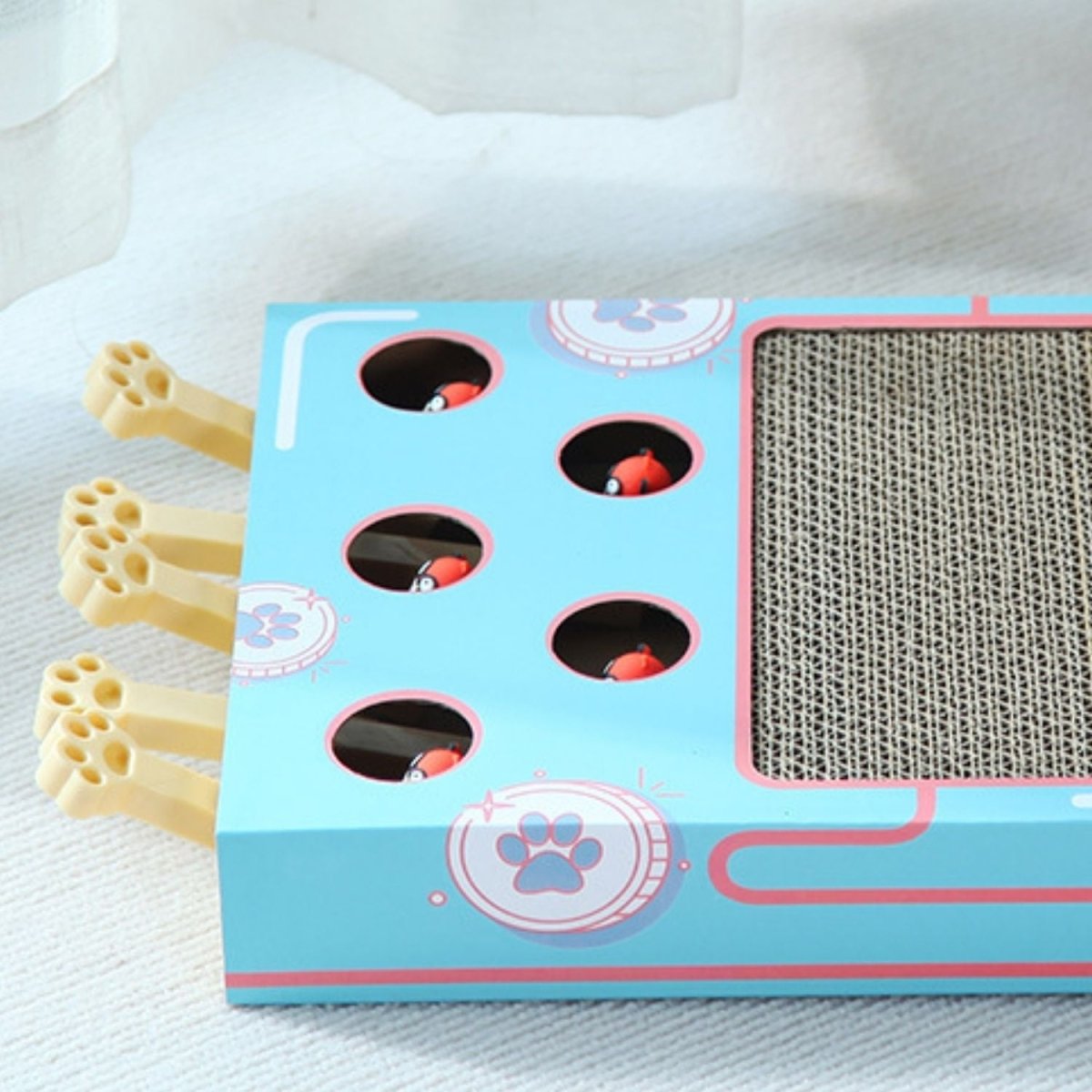 Interactieve Krabpaal Kat met muizenpiano Speelgoed – Stimulatie voor Alle Leeftijdsgenoten - Hebbr