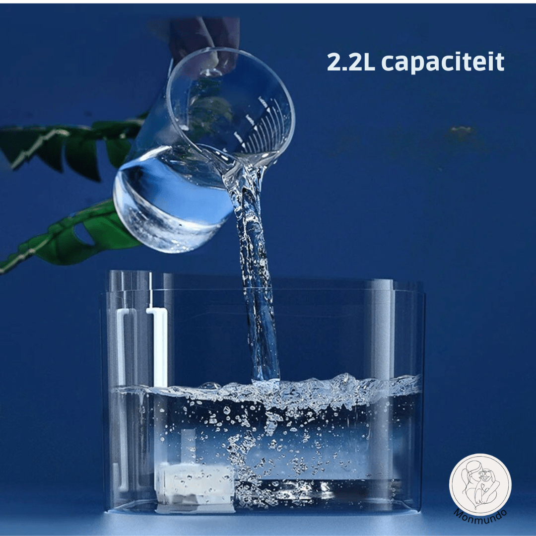 Katten Drinkfontein - Elektrische Fontein voor Katten met Stil Design & Altijd Vers Water - Hebbr