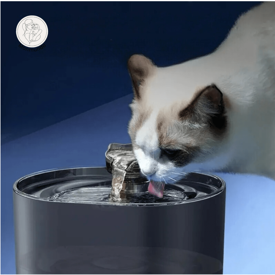 Katten Drinkfontein - Elektrische Fontein voor Katten met Stil Design & Altijd Vers Water - Hebbr