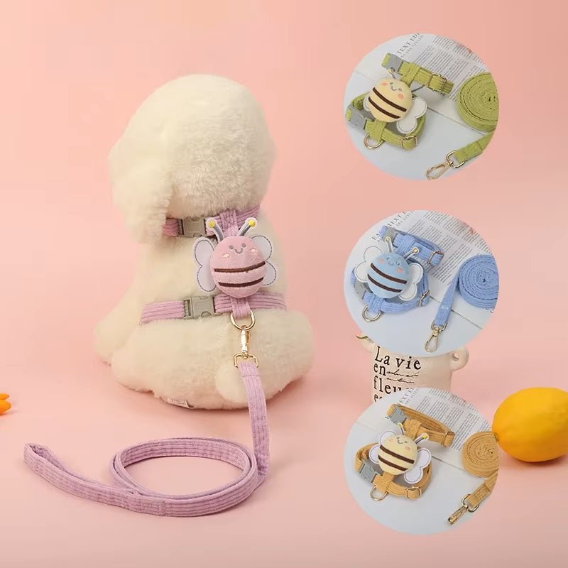 Kattenharnas Molly - Drukvrij Ontwerp, Machinewasbaar, Comfortabel en Veilig voor Wandelingen - Hebbr