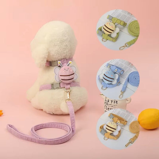 Kattenharnas Molly - Drukvrij Ontwerp, Machinewasbaar, Comfortabel en Veilig voor Wandelingen - Hebbr