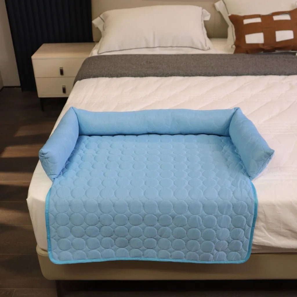 Koelmat voor huisdieren van ijszijde - Ademend en comfortabel voor katten en honden, Verkrijgbaar in S en L - Hebbr