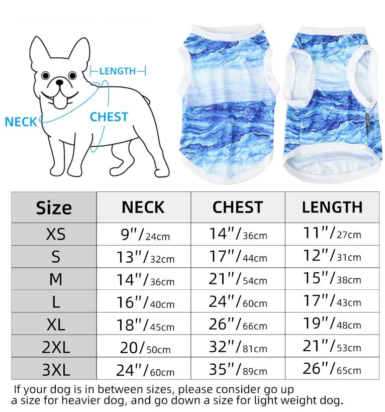 Koelvest voor honden - Ademend en comfortabel, ideaal voor warme dagen - Hebbr