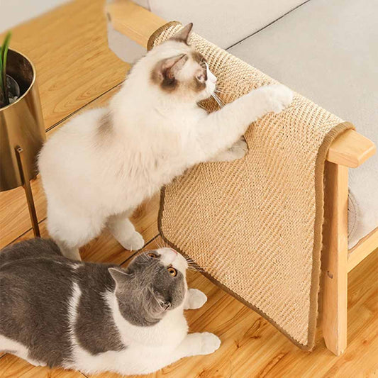 Krabmat Kat van Natuurlijk Sisal - Duurzaam en Stijlvol voor Spelen en Krabben - Hebbr