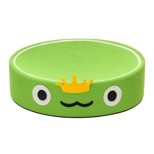 Krabpaal Kat Ruby - Stevige Multifunctionele Kattenkrabpaal voor Spelen en Ontspannen - Rond 40 cm - Hebbr