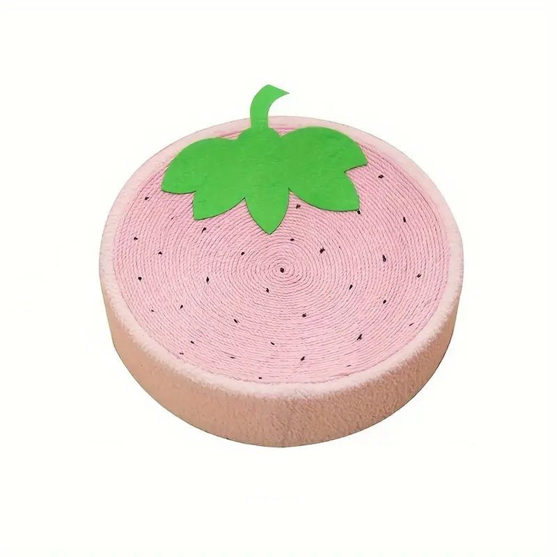 Krabpaal Kat Ruby - Stevige Multifunctionele Kattenkrabpaal voor Spelen en Ontspannen - Rond 40 cm - Hebbr