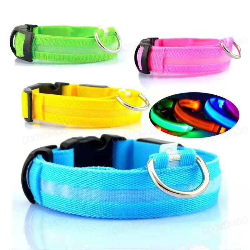 Lumo Lichtgevende Halsband Hond | USB Oplaadbaar, 3 Lichtmodi, Veiligheid - Hebbr