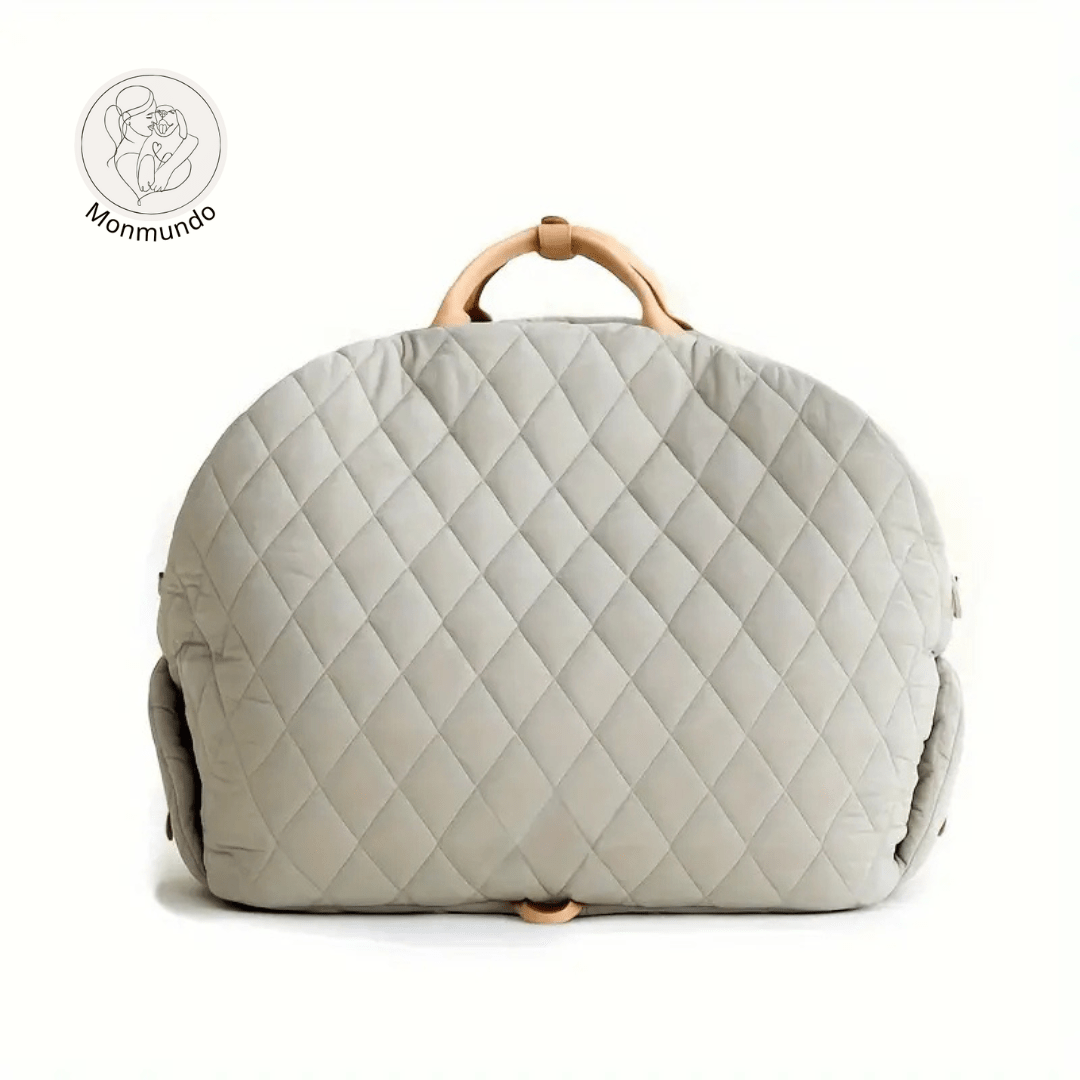 Luxe 2 - in - 1 Transporttas en Autostoel voor Honden en Katten – Veilig en Comfortabel - Hebbr